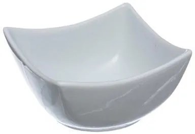 Zestaw do dipów, porcelanowe miseczki na bambusowej tacy