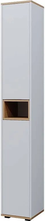 Szafka łazienkowa biały/artystyczny 30x30x192 didi