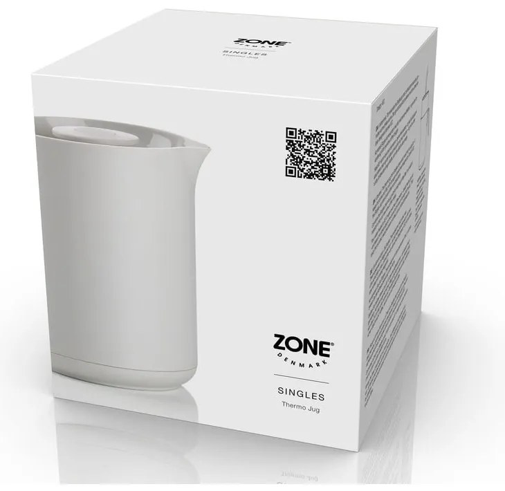 Jasnoszary termos 600 ml Singles – Zone
