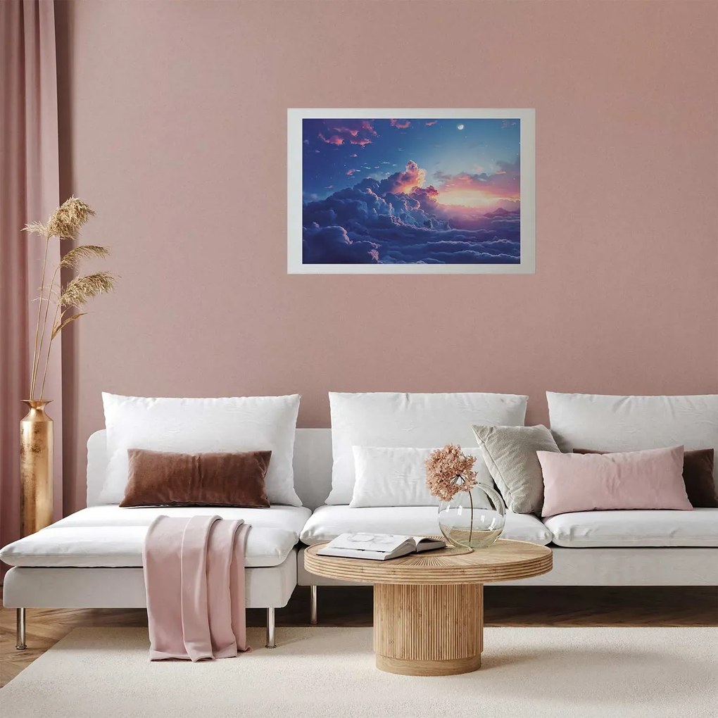 Plakat Nocne góry 30x21 cm bez ramy z marginesem ARTGEIST B
