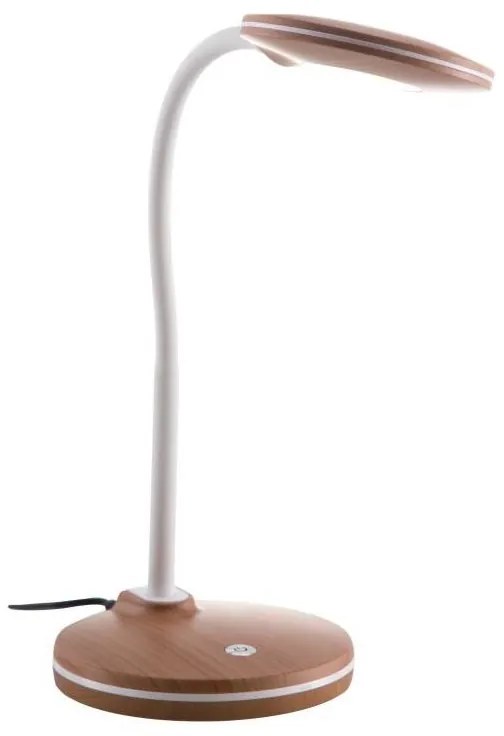 Globo 52290146 - LED dotykowa lampa stołowa CARMEN LED/4,6W/230V brązowa