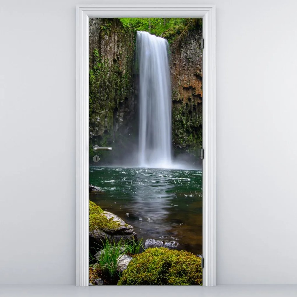 Fototapeta na drzwi - Wodospady (95x205cm)