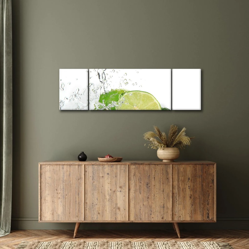 Obraz - Soczyste cytryny (170x50 cm)