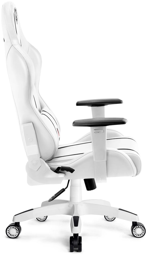 Fotel gamingowy Diablo X-One 2.0 Normal Size, biało-czarny
