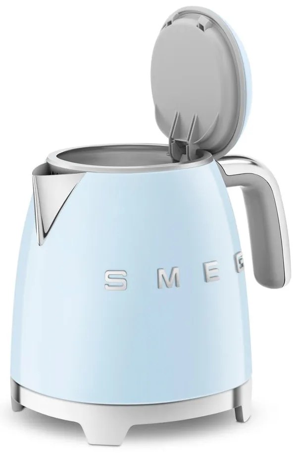 Jasnoniebieski czajnik elektryczny ze stali nierdzewnej 800 ml Retro Style – SMEG