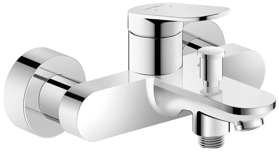 Duravit Wave jednouchwytowa bateria wannowaMontaż natynkowy - Technologia AirPlus