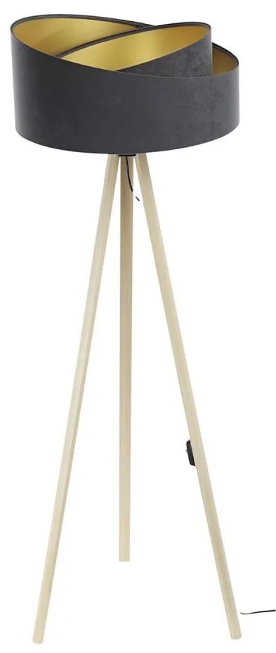 Lampa podłogowa GALAXY 1xE27/60W/230V szary/beżowy