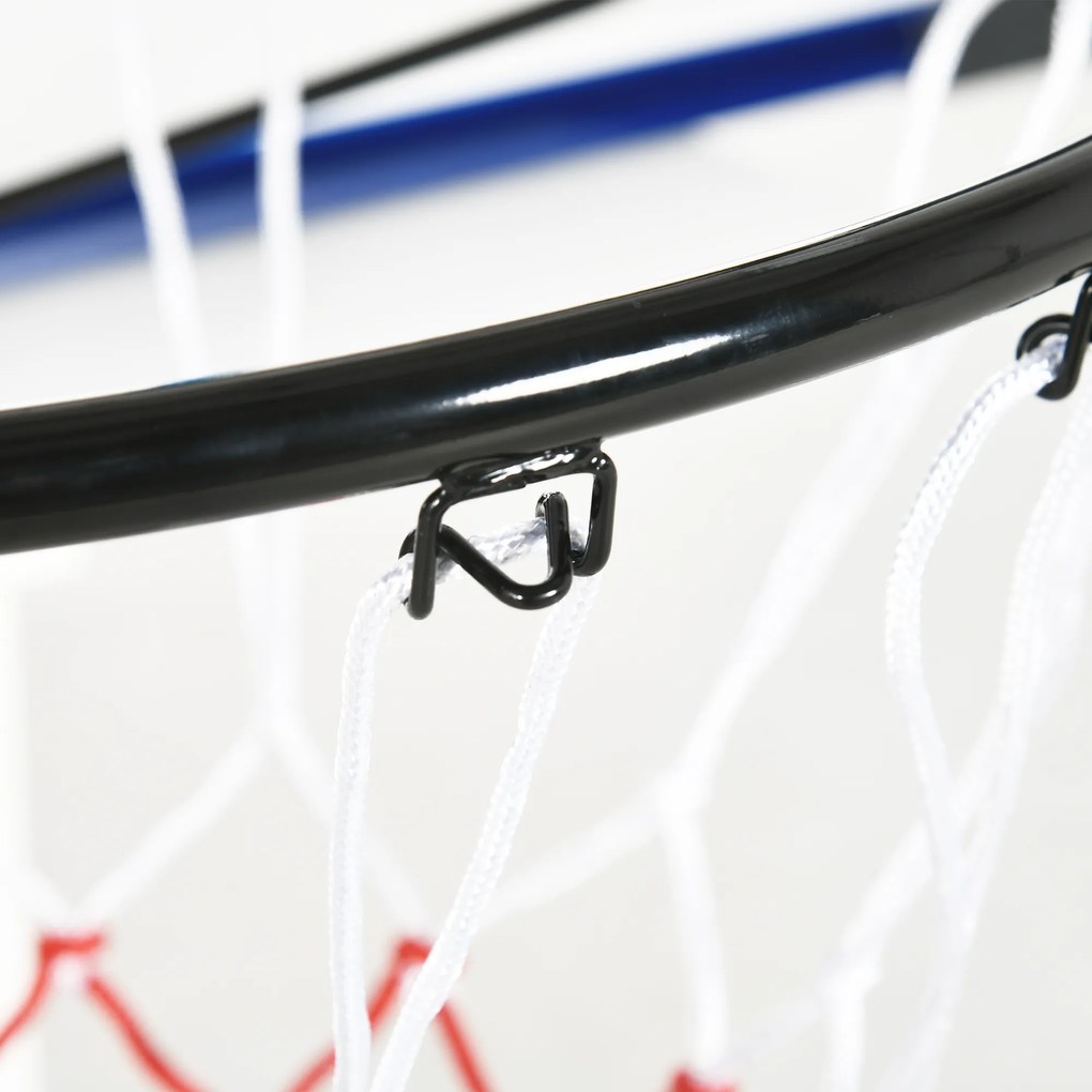 SPORTNOW Kosz Koszykówka Tablica Montaż Ścienny Outdoor Stalowa Trwała do Domowego Użytku | Aosom PL