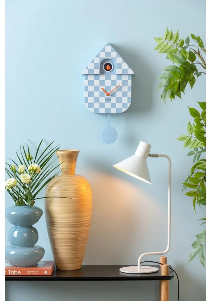 Wahadłowy zegar ścienny Modern Cuckoo – Karlsson