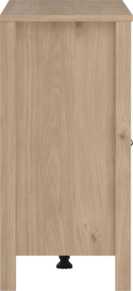 Komoda pokojowa z szafkami i szufladami Madrid 3+2, jackson hickory