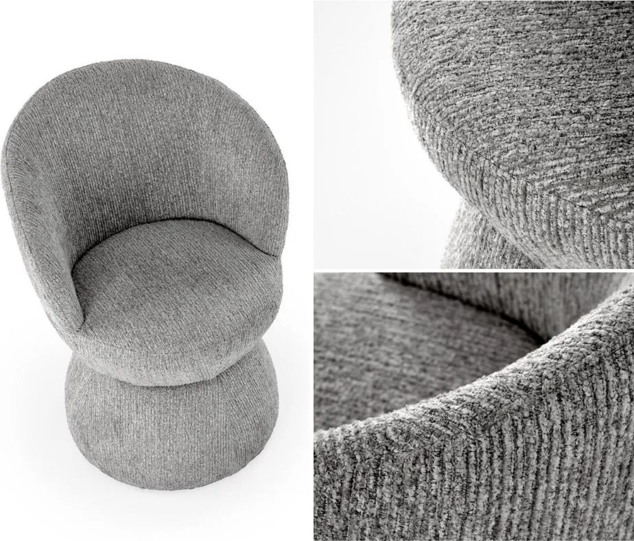 Fotel do jadalni z funkcją obracania K581 Halmar