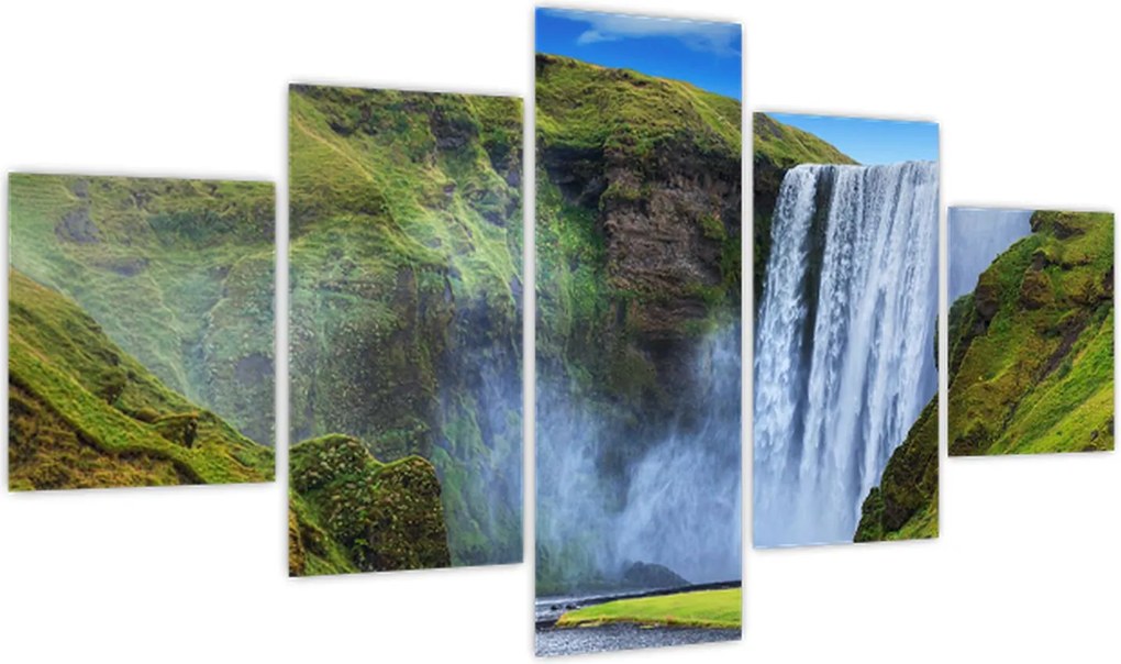 Obraz - Wodospad Seljalandsfoss (125x70 cm)