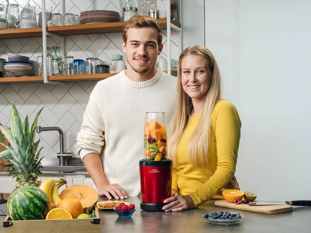 Blender kielichowy 700w Nutrilife Red Primera