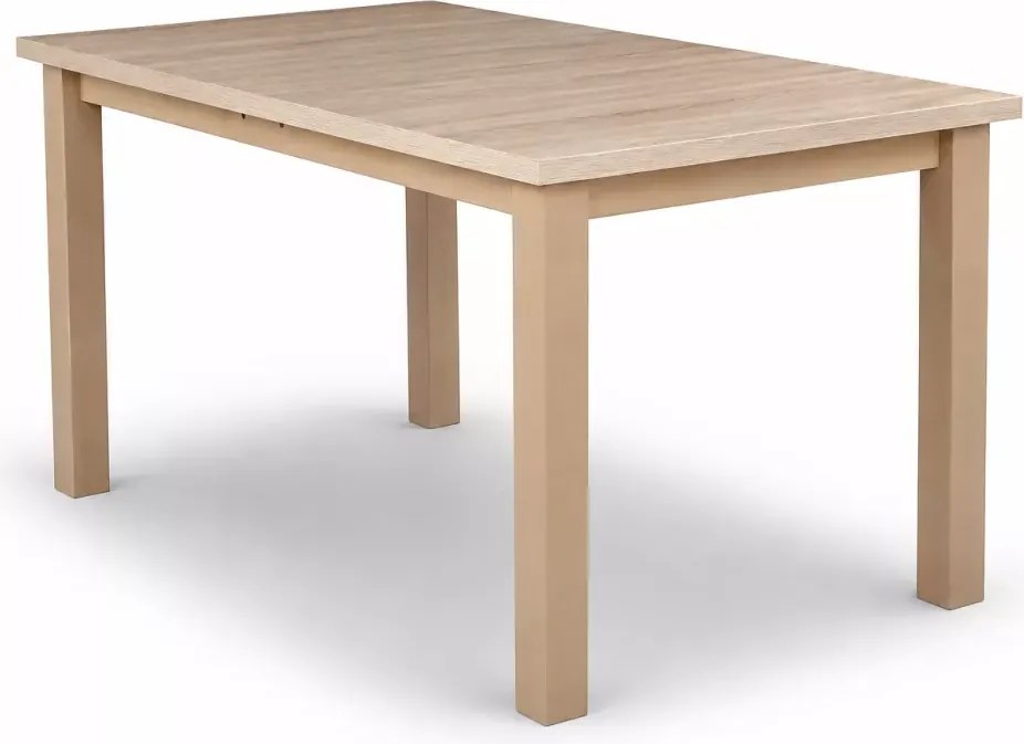Prostokątny stół rozkładany Evoluto 150-190/80 cm – nowoczesny stół bukowy z laminowanym blatem