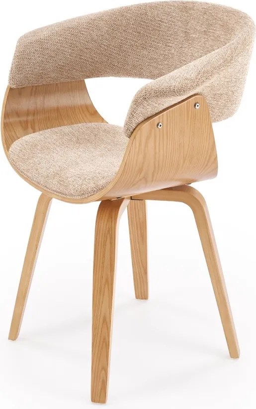 Krzesło z giętej sklejki giętej K545 Halmar