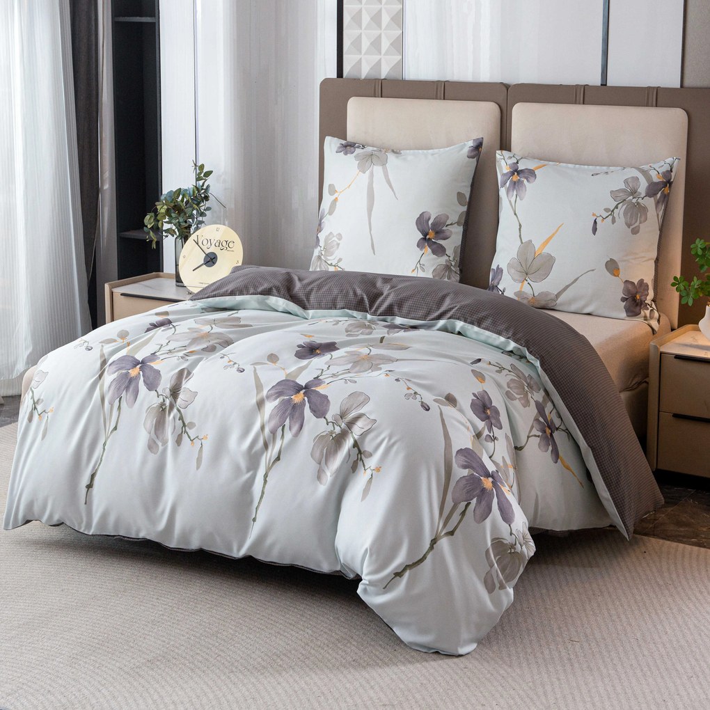 PrzytulneMieszkanie.pl PrzytulneMieszkanie.pl Kolorowa pościel z mikrofibry MERODI Rozmiar pościeli: 2 szt 70 x 90 cm | 200 x 220 cm