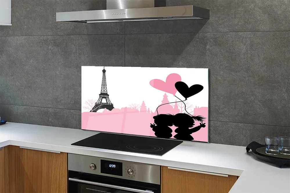 Panel szklany do Kuchni Serca nad Wieżą w Mieście