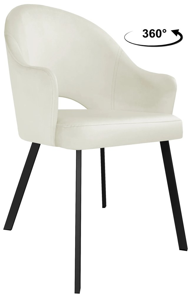 Krzesło obrotowe Velvet podstawa Profil czarna MG50