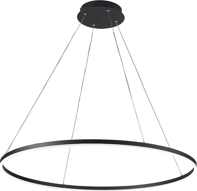 Lampa wisząca LED GIOTTO 60W czarna 3508-42-101 Fabas Luce