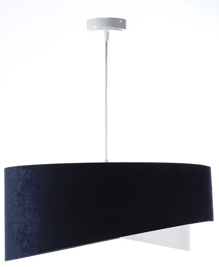 Granatowo-złota lampa wisząca nad stół - 4X EX995 A9-T90