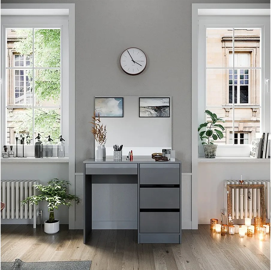 Stolik do przebierania szary 90x40x75 sherry