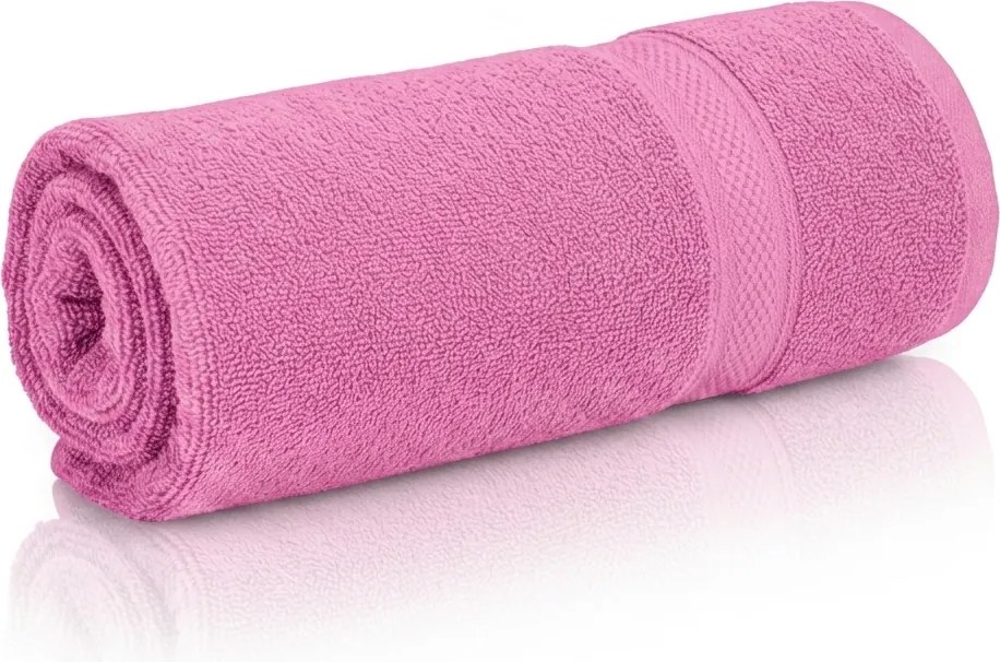 Ręcznik CLARYSSE ELEGANCE 70x140 cm różowy, 100% bawełna