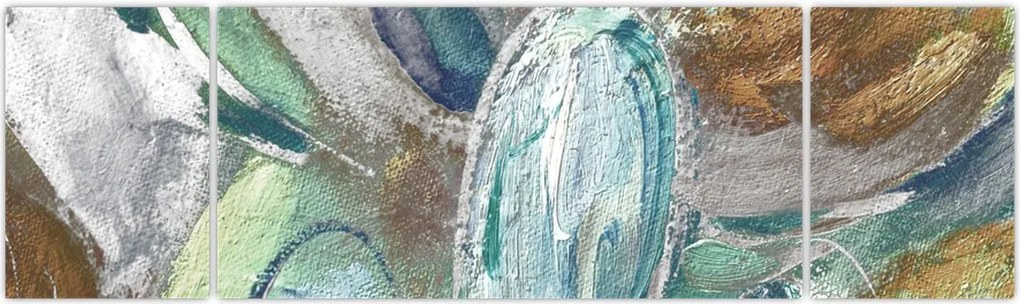 Obraz - Abstrakcyjny obraz postaci (170x50 cm)