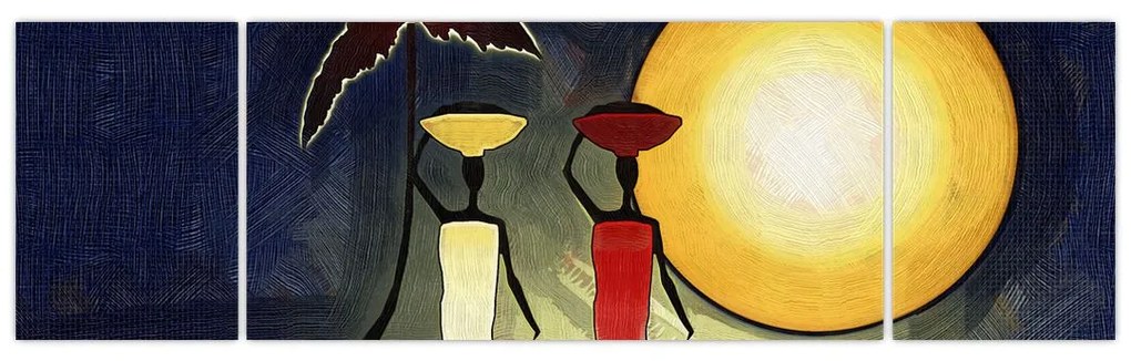 Obraz starożytnego obrazu (170x50 cm)