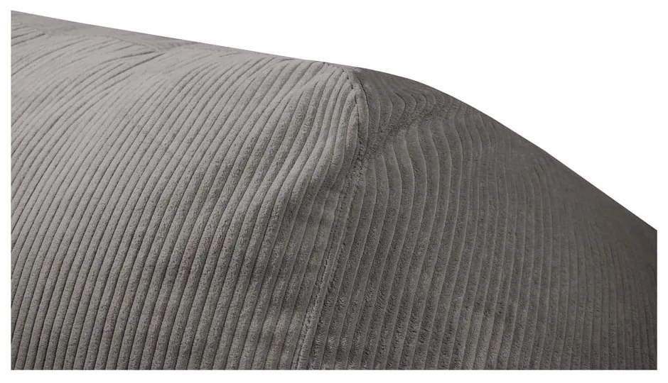 Czarny sztruksowy worek do siedzenia Sofa Snug – SLOWDOWN
