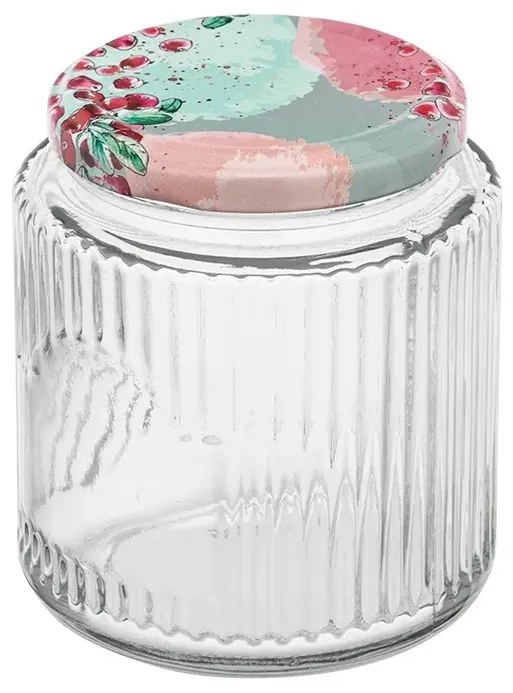 Altom Słoiki do zaprawiania z pokrywką i etykietą 240 ml, 4 szt., 240 ml