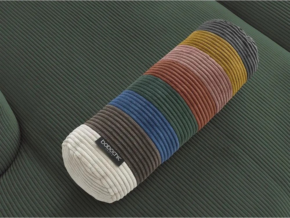 Zielony sztruksowy narożnik Belair – Bobochic Paris