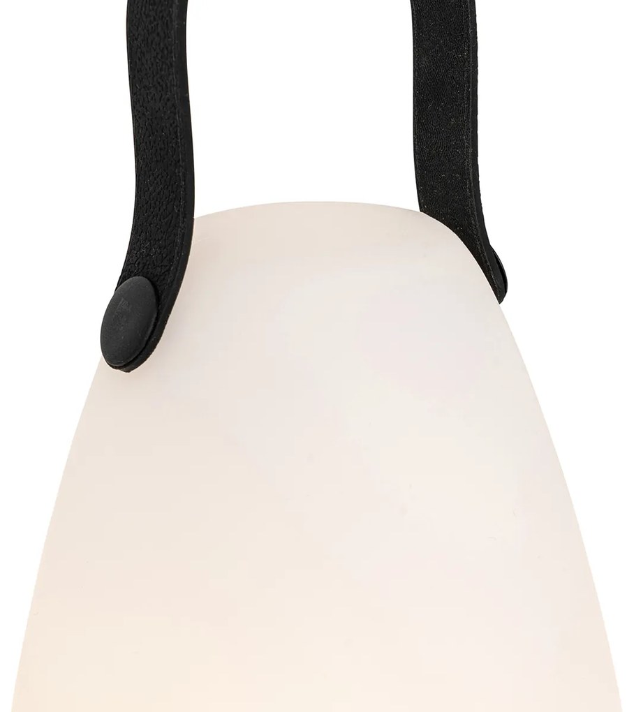 Nowoczesna lampa stołowa RGBW akumulatorowa IP54 - Pion