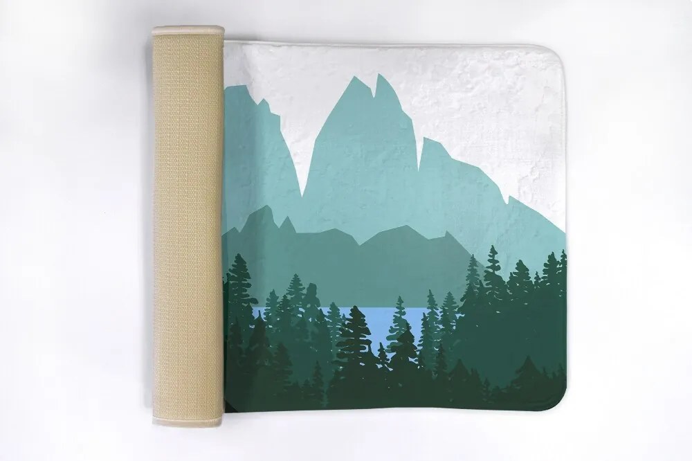 Dywanik łazienkowy antypoślizgowy Dywanik łazienkowy antypoślizgowy Las Jeleń