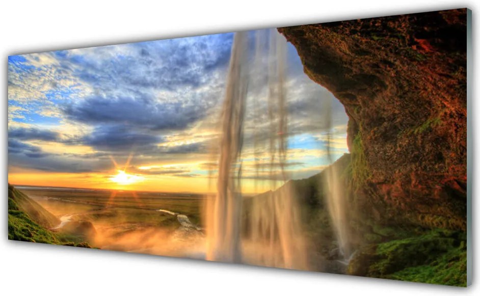 Panel Kuchenny Krystaliczny Wodospad Górski