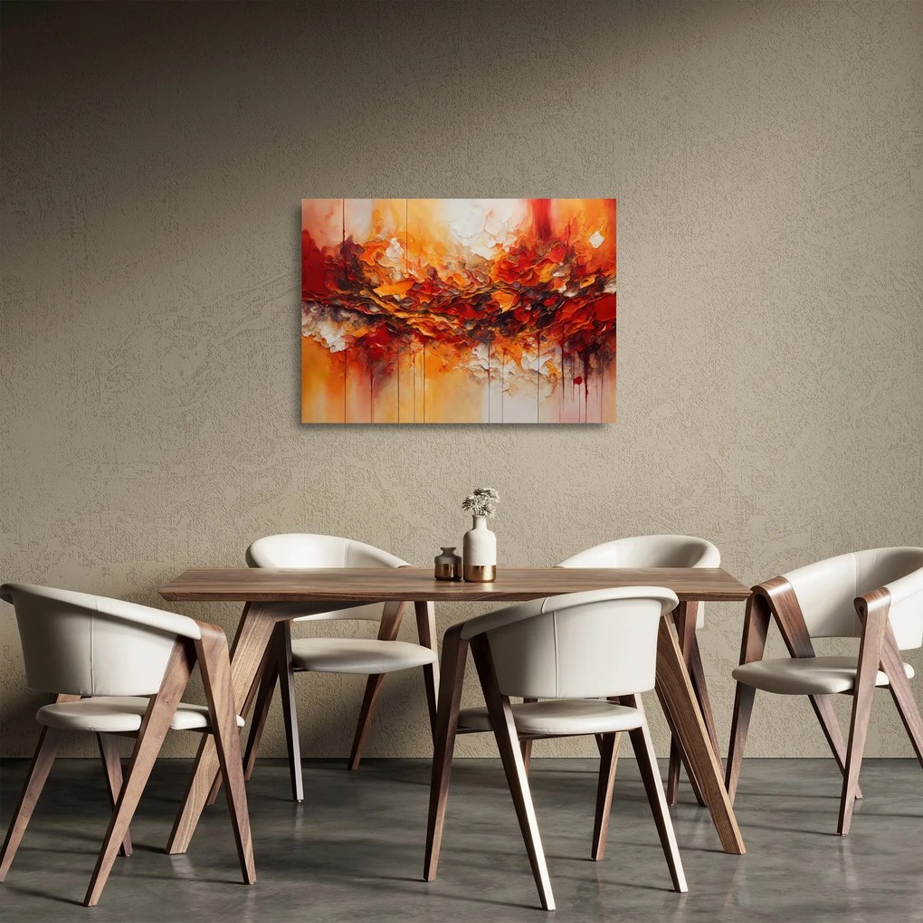 Obraz na szkle - Abstrakcja (70x50 cm)
