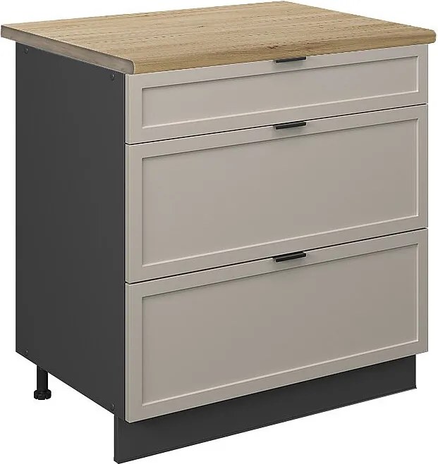 Szafka dolna do kuchni greybeige 80x60x82 fame-line