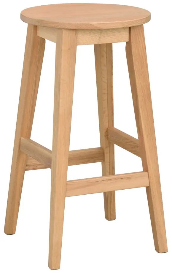 Hoker z drewna dębowego 65 cm Austin – Rowico