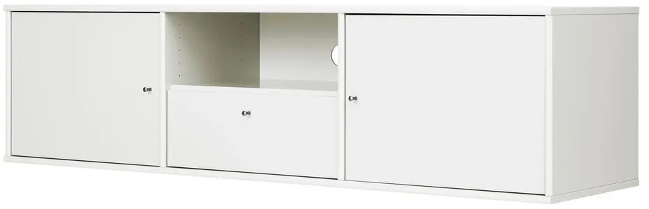 Biała szafka pod TV 161x42 cm Mistral – Hammel Furniture