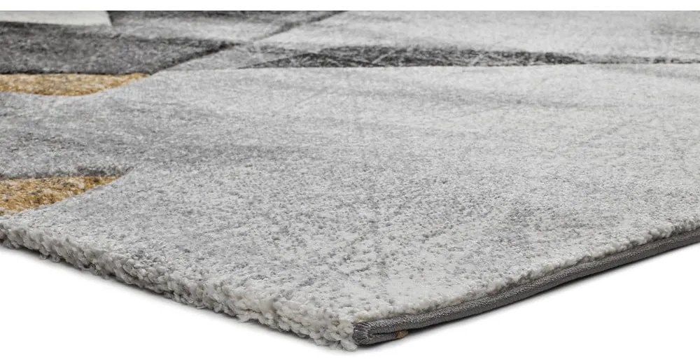 Szaro-żółty dywan Bianca Grey, 160x230 cm