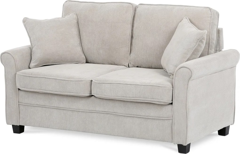 Sofa dwuosobowa ASB-4170 BGE2, sztruks, beżowy