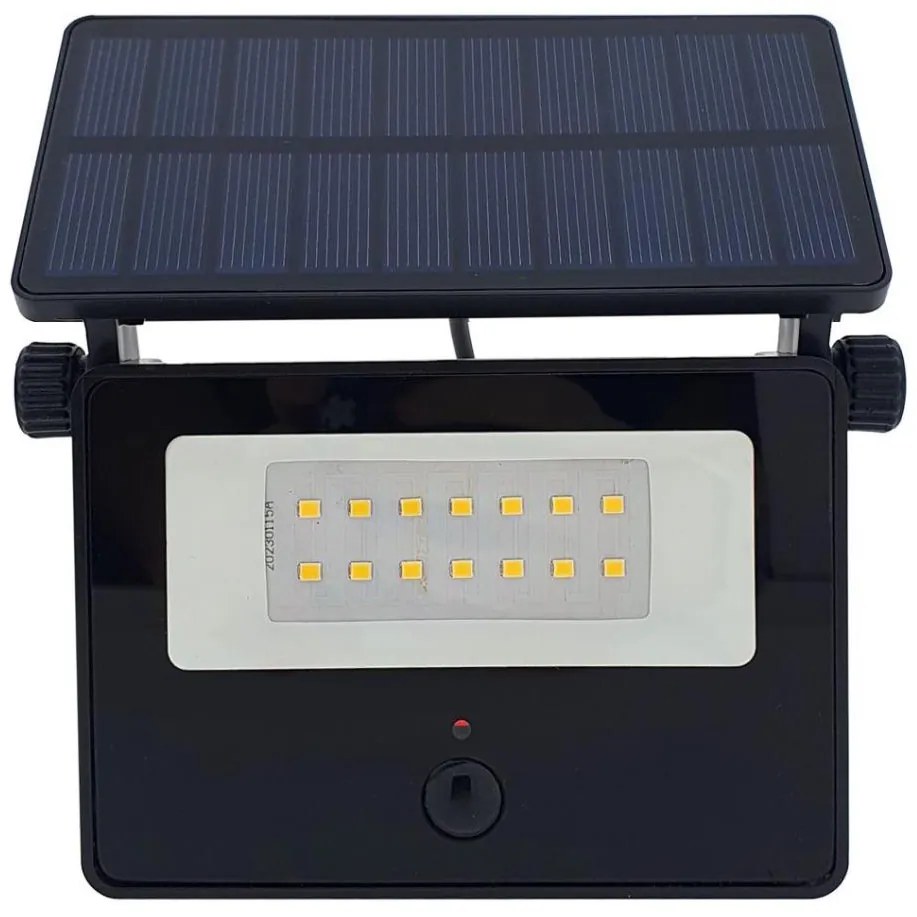 LED solarny reflektor z czujnikiem LED/5W/3,7V 4200K IP44