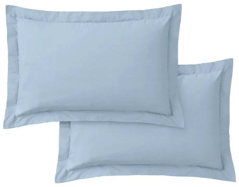 Poszewki na poduszki z perkalu bawełnianego zestaw 2 szt. 50x75 cm Cotton Percale – Bianca