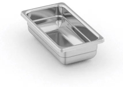 Pojemnik gastronomiczny ze stali nierdzewnej GN 1/3, 325 x 176 x 65 mm
