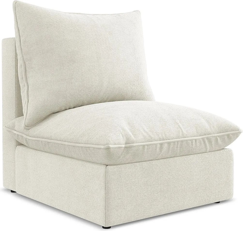 Moduł - z tkaniny strukturalnej - beżowy - MANAO