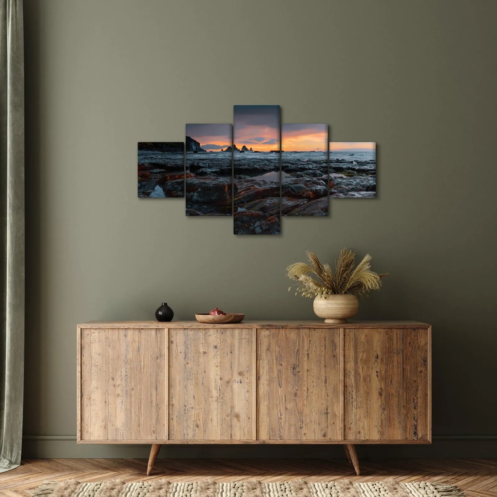Obraz - krajobraz w Nowej Zelandii (125x70 cm)