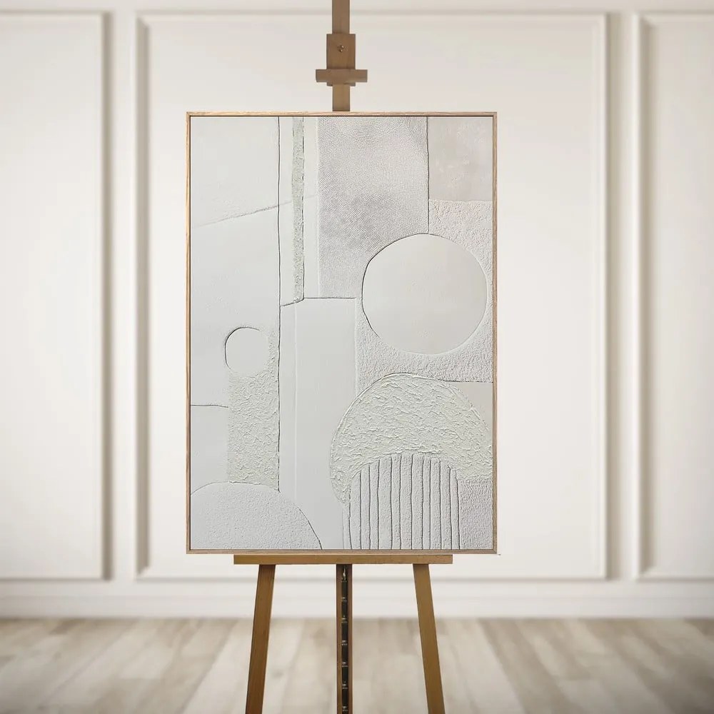 Obraz z ręcznie malowanymi elementami 70x100 cm Lan 3D Illusion – Styler