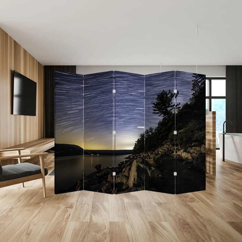 Parawan - Niebo podczas zachodu Słońca (210x170 cm)