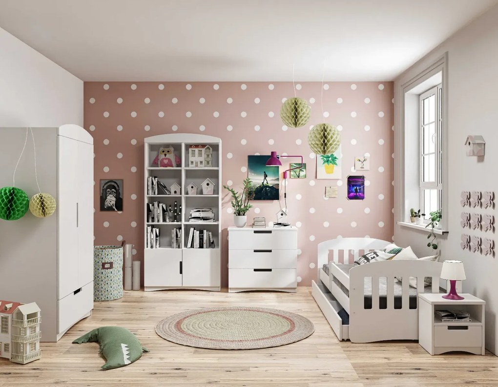 Regał CLASSIC podwójny biały KOCOT KIDS