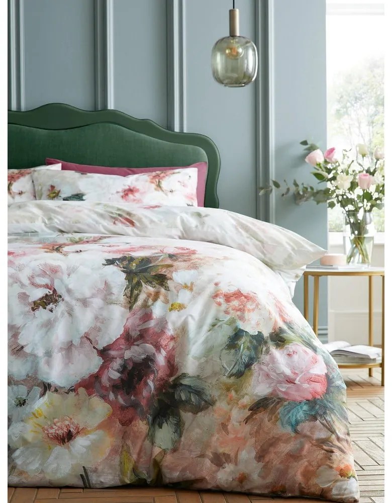 Bawełniana pościel jednoosobowa 135x200 cm Rose Bloom – RHS