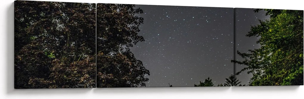Obraz nocnego nieba (170x50 cm)